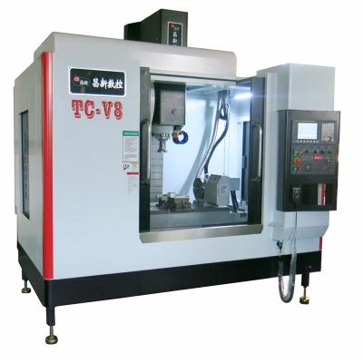 China Metal Milling Drilling Tapping Hot Sale 4 Axis China CNC Metal Machining Center TC-850 Vertical High Quality High Speed ​​CNC Milling Machine computer for sale