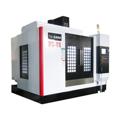 China Factory Manufacturer CE Certified Servo Motor 3 Axis Milling CNC Machine TC-850 For Mold Making for sale