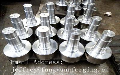 China 17CrNiMo6 31CrMOV9 Alloy Steel Forged Shaft Heat Treatment And Machined for sale