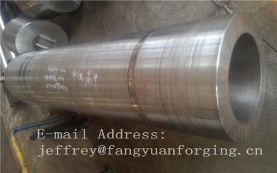 China DIN 17CrNiMo6 ,18CrNiMo7-6 Anealing Forged Sleeves / Hollow Shaft Heat Treatment for sale