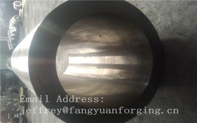 China St52-3 gesmeed staal ringen warmgewalst mouw gesmeed cilinder 3000 mm lengte Te koop