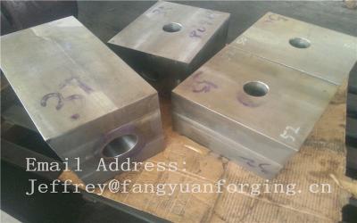 China SA182 F316 F304 Forged Steel Products Forgings Block Solution Milled And Drilling for sale