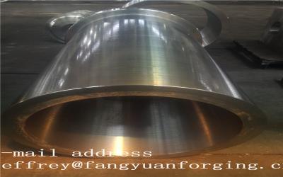 China C45 C35 P355GH P285QH S355J2G3 Forged Sleeves Tube EN S355J2  P280 C50 Forged Pipe Cylinder for sale