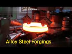 Normalizing Alloy Steel Forgings S355J2G3 EN10025-2 Rough Machining