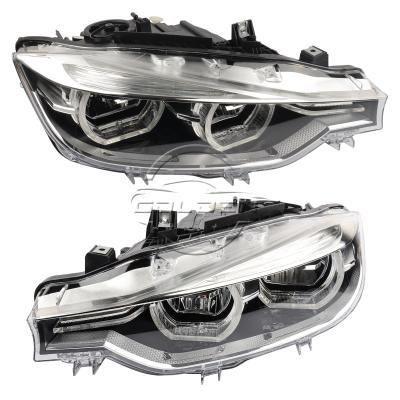 China Gold LED Headlights Pair RHD Left Right For 3 Series F30 F31 2015-2019 63117419631 63117419632 3 Touring (f31) for sale