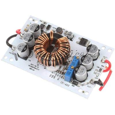 China DC 600W Booster Power Supply Module 10-60V to 12-60V 24v 36v 48v 2A/3A/4A/5A Step Up Converter Aluminum Panel 10Amax 85*52*21MM for sale