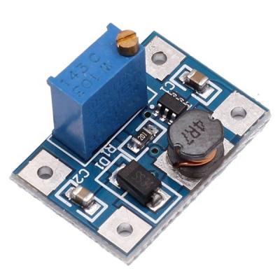 China SX1308 DC Voltage Regulator Step Up Boost Converter Power Supply Module 2-24V to 2-28V 0.5A 1A 2A 3.7v 5v 9v 12v 24v 23*16.3mm for sale