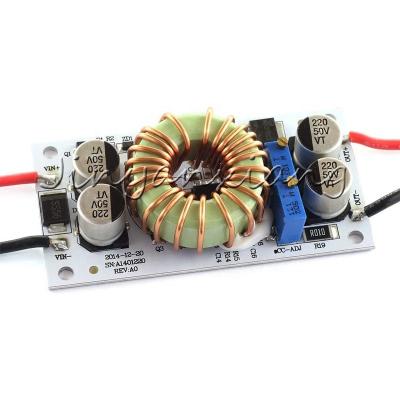 China 250W DC Booster 8.5-48V 12V to 24V 36V 10-50V 6A 70*36*13MM DC Cv Adjustable Voltage Converter Regulator Booster Board 8.5-48V 12V for sale