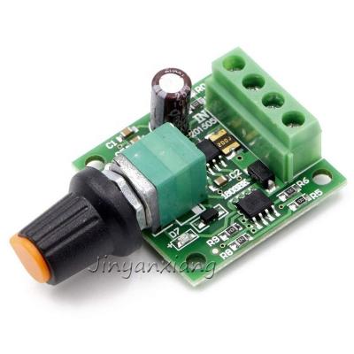 China //1.8v 3v 5v 6v 7.2v 12v 2A 30W (PWM) 1803BK 1803B DC Controller Adjustable Switch Motor Speed ​​Driver for sale