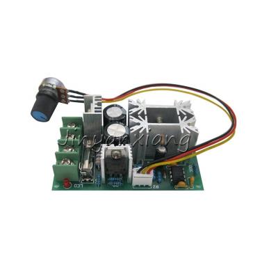 China DC10-60V 12V 24V Motor Controller DC10-60V 12V 24V Controller Switch 20A Current Regulator High Power Drive Motor Speed ​​Module for sale