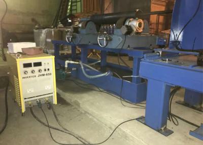 China Carbon Steel 28.5Kw 6000mm Pipe Cladding Machine Te koop