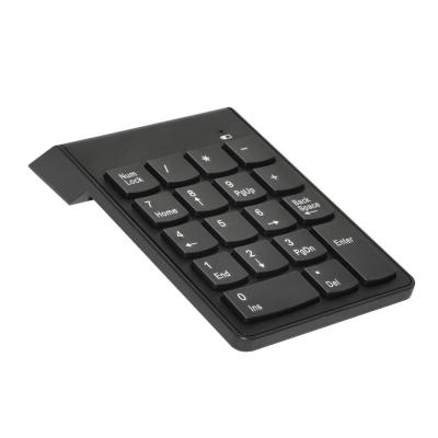 China K1 USB 2.4G Mini Number Keypad 18 Wireless Keys Digital Numeric Keypad for MacBook Air/pro Laptop PC Notebook Office for sale