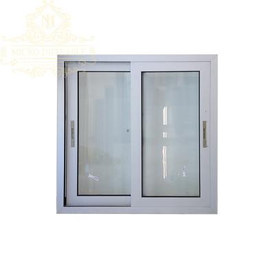 China Magnetic Screen Top Quality Cheap Price Aluminum Down Sliding Window Sliding Windows Triple Insulation Tempered Glass With Mosquito Net for sale