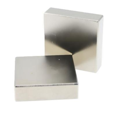 China Industrial magnet neodymium ndfeb magnet super large square N35 neodymium magnets for sale