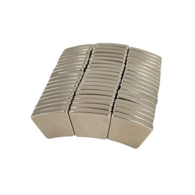 China Industrial Magnet Custom High Performance Arc Neodymium Magnet For Small Motors for sale