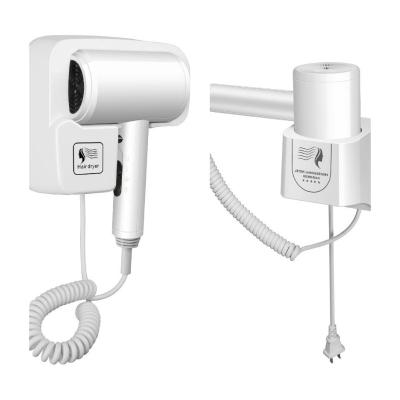 China Ionic Mini Wall Mounted Hotel Hair Dryer With 3pin Plug Hair Dryer Machine for sale