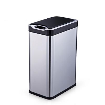 China Factory direct new viable hot sale stainless steel induction waste bin smart trash can with wholesale price for sale