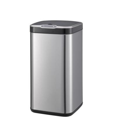 China Sustainable Fashion Stainless Steel Hot Trash Bin For Kitchen Trash Cans For Hotels, Kitchens And Offices for sale