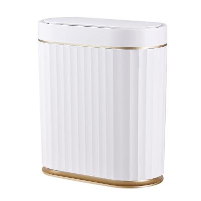 China Viable modern electric intelligent office automatic smart trash can mini trash can induction trash can 7L 5L 8L for sale