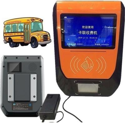 China New SDK China city bus contactless rfid card reader with qr code scanner tagging validator position system for sale