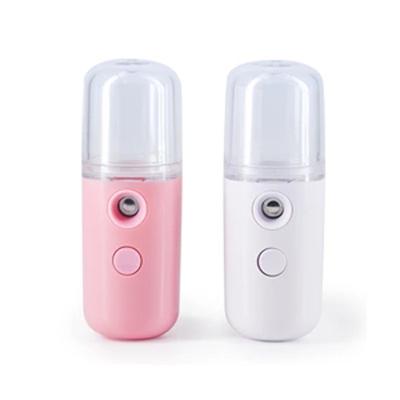 China 30ml Mini Portable Electrostatic Facial Moisturizer Body Alcohol Nano Spray Beauty Mist Sprayer Sanitizer Machine Instruments For Spray for sale