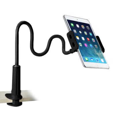 China Long Arm 360 Degree Flexible Lazy Gooseneck 360 Degree Adjustable Long Arm Neck Stand 3-12 Inch Tablet Bed Bracket Holder Smartphone Desk Mount Stand For iPad for sale