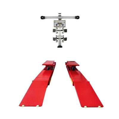 China Hot Selling Auto Maintanence Car Lifting Equipment Scissor Lift and Special Four Wheel Positioner Lift for sale