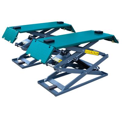 China Small ultra-thin 3000kg car scissor lift for sale