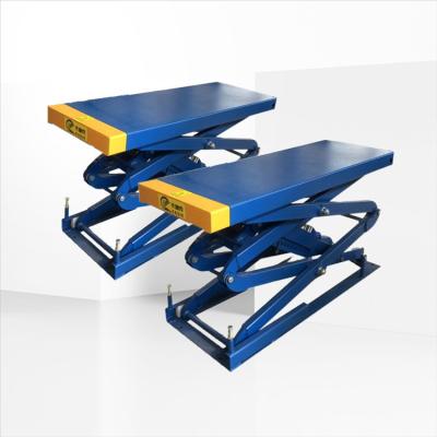 China Chinese Electric Push Table Platform Factory Price Dizang Small Scissor Lift (Single Pull) On Sale 4000KG for sale