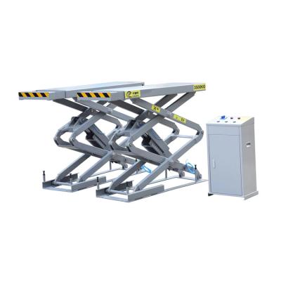 China China Wholesale Electric Motor Hydraulic Movable Mechanism Small Manual Dizang Scissor Lift (Single Pull) 4000KG for sale