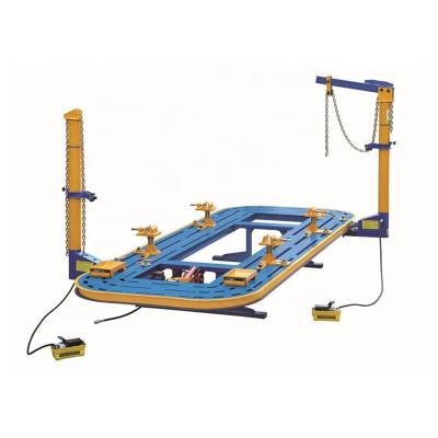 China Body Straighting Bench Auto Repair Sheet Metal Maintenance Equipment Car Paint Liner Straightening Frame Machine With Body Correction System for sale