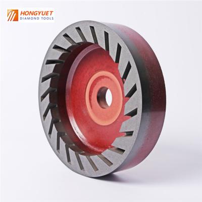 China Resin Bond Diamond Grinding Wheel Glass Grinding Machine Segmented Diamond Wheel for sale