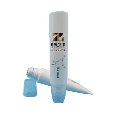 China 2022 Head Cosmetic Empty Private Label Massage Tube Cream Container Neck Container Fashion Functional Packaging Industrial Surface for sale