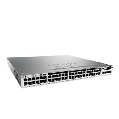 China LACP Good Price 48 Port Managed Ethernet Computer Network Switch WS-C3850-48T-E for sale