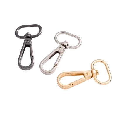 China Wholesale High Quality Luggage Swivel Dog Snap Hook For Handbag Metal Bag Hardware Swivel Buckle Hook For Bag Accessories for sale