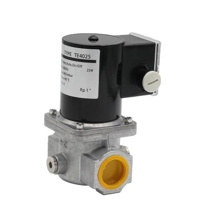 China China JATE TYPE-TE4025 Gas Burner Accessories Burner Gas Control Valves Gas Valves For Burner System Industrial Gas Solenoid Valve for sale