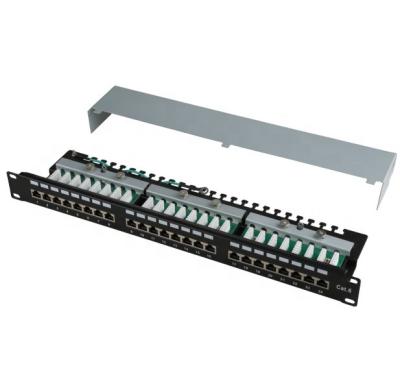 China Structure Cabling System CAT5E CAT6 ftp 24 WIRING PORTS STRUCTURED SOLUTIONS with LED PATCH PANEL for sale