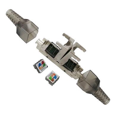 China High Quality Structure Cabling System BS-0488S-C6A 8P8C RJ45 Socket Module RJ45 Jack CONNECTOR FOR CAT6A UTP Cable for sale