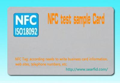 China NFC test sample Card for sale