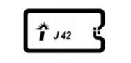 China Impinj J42 Inlay zu verkaufen