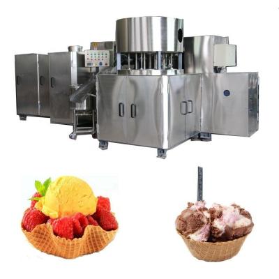 China Food Processing Machine Flexible Cheap Rolled Sugar Cone Baking Machine for sale