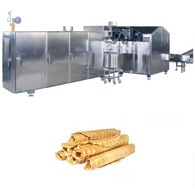 China Dairy Factory Ice Cream Egg Roll Baking Machine for sale