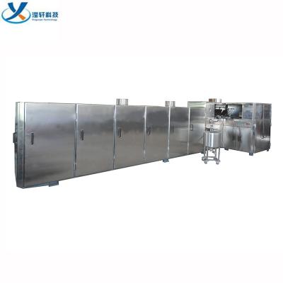 China Full Automatic Delicious Wafer Rolled Cone Baking Machine for sale