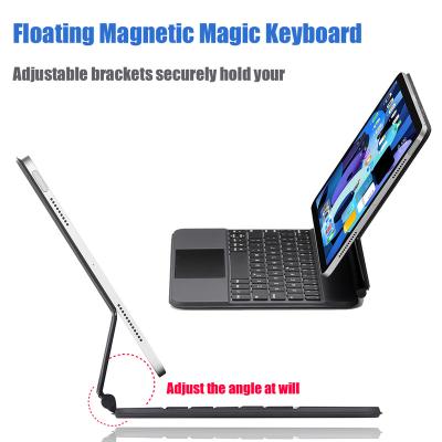 China Wireless Magic Keyboard For Apple iPad Air 11 12.9 4 Pro 5 10.9 2022 Keyboard Generation 2021 Case Magnetic Keyboards 5th 4th 3rd 2020 for sale