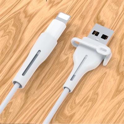 China Mobile Phone Smartphone Charging USB Cable Protector For iPhone Charging Cable for sale