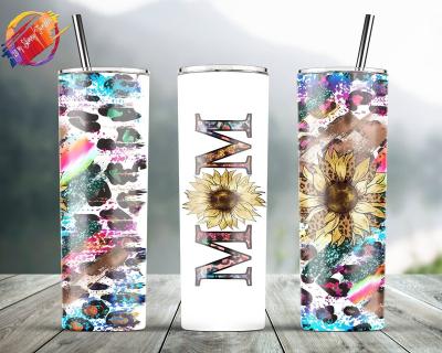 China Amazon Sustainable Hot Selling 20oz Stainless Steel Lean Straight Sublimation Masks Double Wall Insulated Water Bottle Tumbler for sale