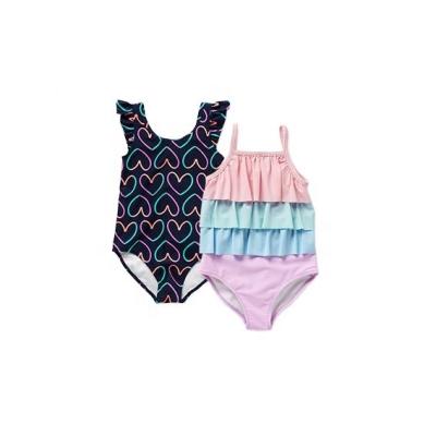 China New Arrival Breathable Custom Printing Soft High Quality Baby Swimwear Beach Dresses Girls Swimwear for sale