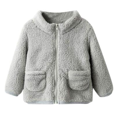 China Anti-wrinkle and Soft Babies Winter Baby Warm Clothes Sherpa Jacket for sale