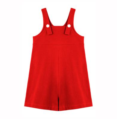 China High Quality Spandex/Cotton Plain Solid Color Baby White Unisex Rompers for sale