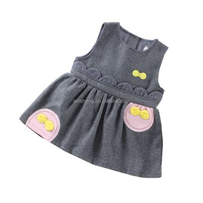 China Anti-wrinkle Infant Girls' Fleece Dress , One Piece Clothes For Girls for sale